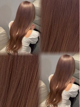 ベレーザ 渋谷(BELEZA) 17380ココアグレージュチョコレートブラウンバタフライカット