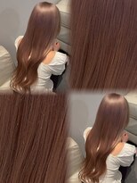 ベレーザ 渋谷(BELEZA) 17380ココアグレージュチョコレートブラウンバタフライカット