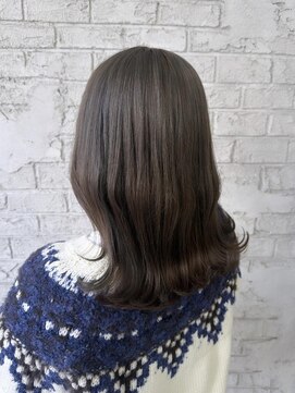 プライズ 池袋店(prize) オリーブミルクティー ブラウンカラー ブリーチダブルカラー