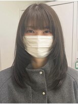 タリ(Hair Design TALI) layer × olive