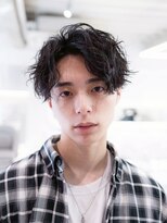 エフエム 明大前(FM)&nbsp;MEN’SHAIR×波巻きツイストスパイラル/シャドウパーマ/メンズ