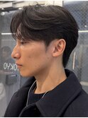 センターパート曲がる縮毛矯正