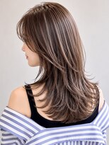 サーカス バイ ビュートリアム 青山(CIRCUS by BEAUTRIUM) レイヤーカット ハイライト 白髪ぼかし 30代 40代 青山 表参道