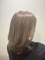 アロッタ 梅田茶屋町(alotta) 透明感たっぷり!白髪ぼかしハイライト×上品ミディアム