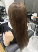 髪質改善×モノグレージュ