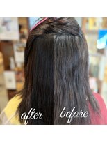 ファム 横川店(femme) 【美髪】30代髪質改善ストレート/広島/西区/横川/縮毛矯正/水素