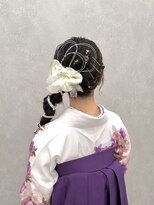 エニル 春日部店(enil) ◎編みおろしヘア♪ 卒業式・成人式・前撮り・袴・振袖◎