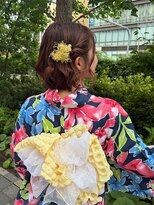 バサラ 大阪梅田店(VASARA)&nbsp;浴衣　推し活　　ロング　へアメ　ヘアセット　大阪