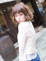 ジェム(GEM) **Gem Garden**ハネさせない☆無造作ウェーブナチュラルボブ