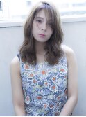 レーシー無造作ミディ