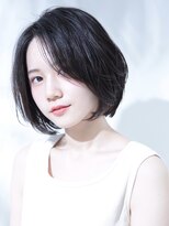 コクーン(Cocoon) ハーフカールボブ#前髪#イメチェン#ウェーブパーマ#こなれミディ