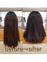 アナザースカイ (another sky)&nbsp;セミロング×リッチピンク