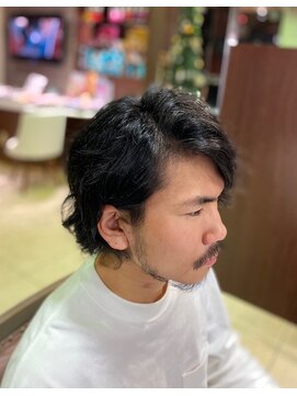 美容室 イルフェドゥ(Il fait doux) セクシー耳かけパーマ