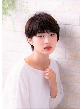 ソア 武蔵小杉(SOAR) 大人ガーリーフェザーバングピンクベージュくせ毛カットボブルフ