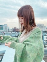 オプスヘアーフェリース(OPS HAIR feliz) 乾かすだけでまとまる前下がりロングボブ stylist 江上伸也