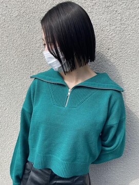 ヘアーデザイン ビビッド(HAIR DESIGN VIVID) 切りっぱなしボブ