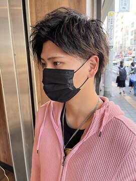 アヴァンス 天王寺店(AVANCE.) MEN'S HAIR ツーブロック×耳掛け×ソフトツイスト