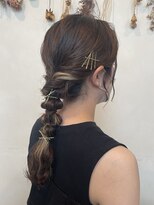 シャンプーボーイ セントラル 博多(SHAMPOO BOY central)&nbsp;編みおろし☆ヘアアレンジ