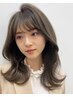 【全員】似合わせ小顔カット＋透明感カラー￥15,400
