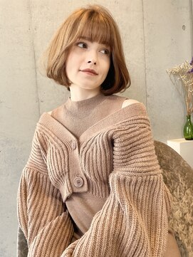 ブルックス ハイライト/ショート/ショートボブ/ボブ/大人ショート/30代/40代