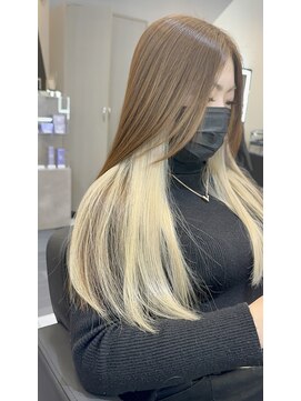 シーエスメイドバイシャチュー 京都店(CS made by SHACHU) インナー×ブロンド