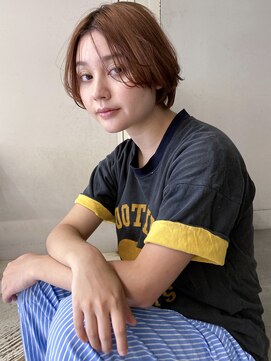 サーカス バイ ビュートリアム 青山(CIRCUS by BEAUTRIUM) 30代40代　マッシュショートボブ　丸みショート　耳かけショート