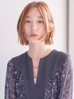 ファチュール(fAture.) 面長さん★似合う20代30代40代フェイスレイヤー切りっぱなしボブ