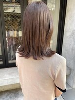 コフィー バイ メルト 吉祥寺(cofy by melt)&nbsp;【松本咲花】ブリーチなしチョコレートベージュ　切りっぱなし