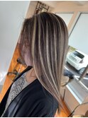 白髪ぼかし☆バレイヤージュ