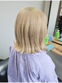 2ブリーチ☆ブロンドボブ♪