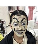 ハロウィン仮装　ペーパーハウス