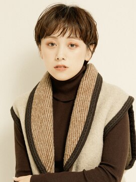 オンク 新宿(onk) 黒髪/グレーベージュ/レイヤーロング/前髪パーマ[新宿駅]