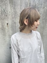 リブロ(liblo)&nbsp;【ウルフボブ×ハイトーンベージュ】