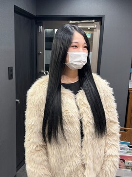 ボアップ 京橋店(boappu) #黒髪ロングヘア#プルエクステ#トリートメント#エクステ