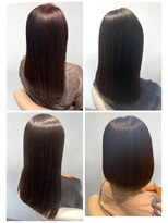 美容室フルール&nbsp;20代30代40代髪質改善トリートメント艶感ストレート透明感