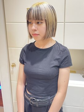 ビーハイブアヴェダ PARCO2店(BEHIVE AVEDA) 【sakuya】コントラストが可愛いアンブレラカラー