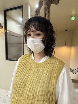 アン アミゥ(Un amiw.) bob × パーマ