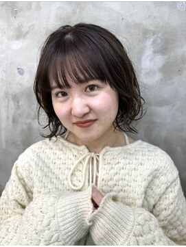 エトネ ヘアーサロン 仙台駅前(eTONe hair salon) bob【ボブ×無造作パーマ】