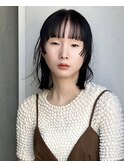 【arteHAIR】姫カット×切りっぱなしロブ