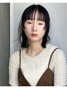 アルテヘアー(arte HAIR) 【arteHAIR】姫カット×切りっぱなしロブ