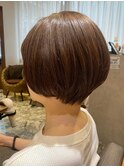 《前地 麻衣》マッシュショート/マロンブラウン