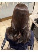 担当Mako / チョコレートカラー ブリーチなし 似合わせ 透明感