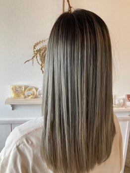 ティズ キノサキ(tiz KINOSAKI)の写真/SNS映えするデザインカラーなら”tiz”におまかせ☆ダメージを抑えながら色落ちも楽しめるstyleに♪