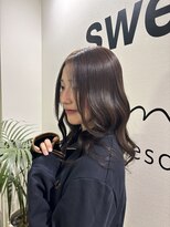 スウィープ 札幌大通(sweep)&nbsp;【女の子らしさと透明感】ショコラベージュ