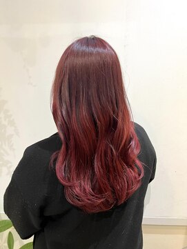 ネオリーブアピ 池袋店(Neolive api) 【縮毛矯正 暖色カラー】池袋 髪質改善 卒業式