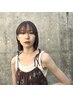 前髪カット＋カラー　￥9900