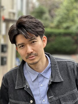 ロンドアベニール 北千住(Lond avenir) スパイキーショートニュアンスパーマスペインカールメンズ北千住