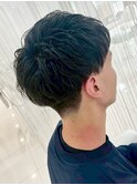 メンズ 爽やかツーブロックショートスタイル ビジネス◎ 学生◎