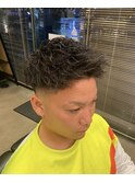 スキンフェード、ツイストパーマ