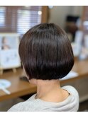 丸みボブ